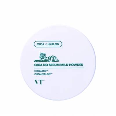 VT Cosmetics Cica No-Sebum Mild Powder - Матираща пудра за лице, 5г