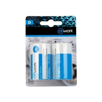 Image 1 of @Work Батерия алкална d 1.5v 2 бр