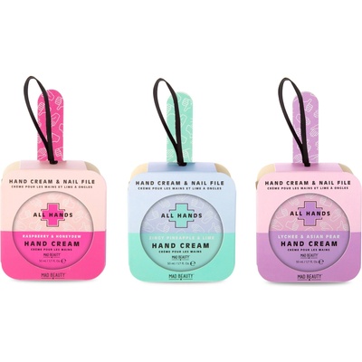 Mad Beauty Крем за ръце 50мл + Пила за нокти - Пикантен ананас и Лайм (3181)