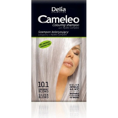 Delia Cameleo No1 barevný šampon 10.1 stříbrný 40 ml
