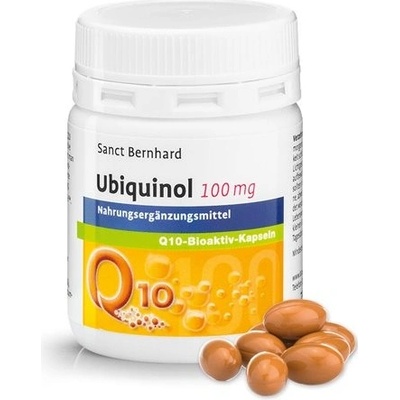 Sanct Bernhard Ubiquinol Q10 Bioaktiv 100 mg 75 kapslí