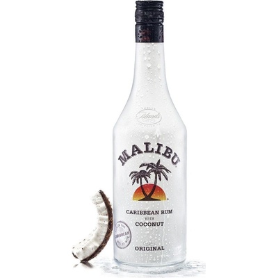 Malibu 21% 1 l (čistá fľaša)