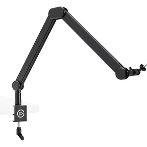 Corsair Стойка за микрофон Elgato Wave Mic Arm MK. 2, за микрофони с резба 3/8" и 5/8", 360° въртене, регулируема, черна (10AAY9901)