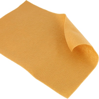 Plsť (filc) 20x30cm - 1mm - různé barvy Plst - filc 20x30cm: 632 Okrová