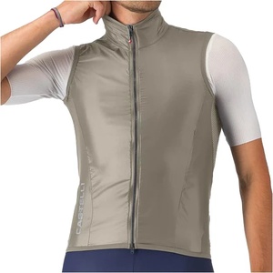 Castelli Мъжки елек за колоездене Castelli Aria 2 Vest Cycling vest - Clay - размер M (054-0353-0213)