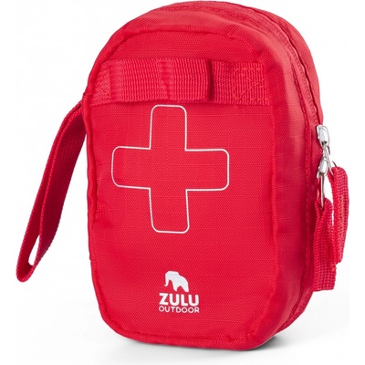 Zulu First Aid M prázdna lekárnička Farba: červená