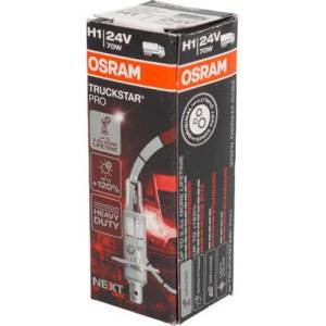 OSRAM Крушка OSRAM H1, 24V, 70W, 1900lm, 1 брой - Maslatabg - 7,12 лв