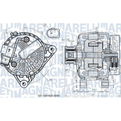 Generátor MAGNETI MARELLI 063731545910