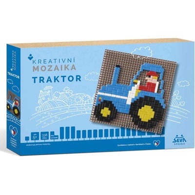 SEVA Kreativní mozaika Traktor