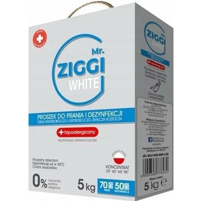 Mr. Ziggi Hypoalergenní prací prášek 5 kg 70 PD