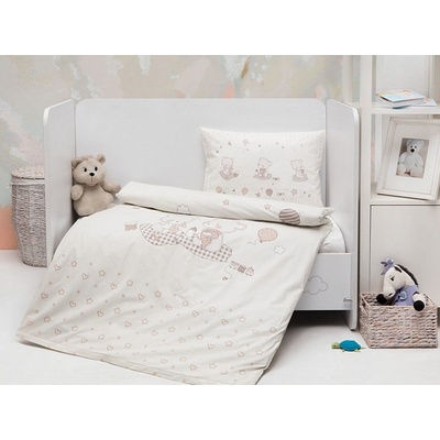 Matějovský povlečení Mazlíci béžové 100 x 135 cm 40 x 60 cm