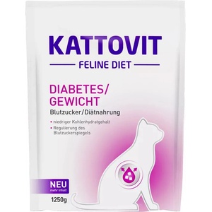 KATTOVIT Диабет 1250 г суха храна