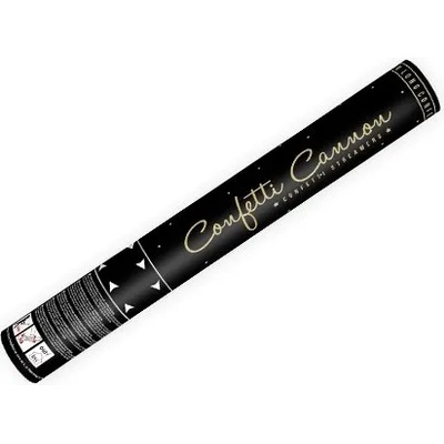 PartyDeco Конфети с въздух под налягане - златни ленти 40 см