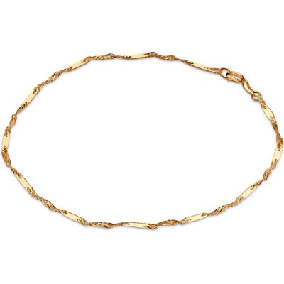 SAVICKI Гривна Savicki 1, 85 мм: злато 585 Плетка от Singapur