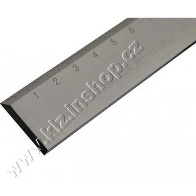 KMITEX 1007 Měřítko ocelové ploché s úkosem 300x25x4 mm