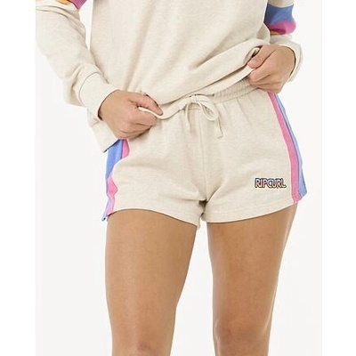 Rip Curl šortky Las Dalias Colourblock Short Oatmeal Marle
