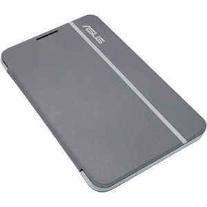 ASUS Калъф за таблет, до 7" (17.78 cm), "бележник", за MeMO Pad 7, сребрист