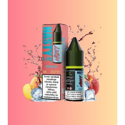 Nasty LIQ Salt Peach ICE 10 ml 10 mg