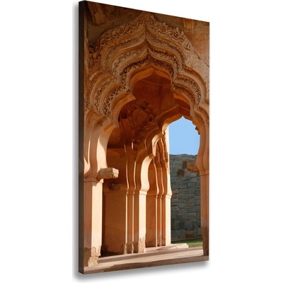 Vertikálny foto obraz na plátne Lotus Mahal Hampi 50x100 cm