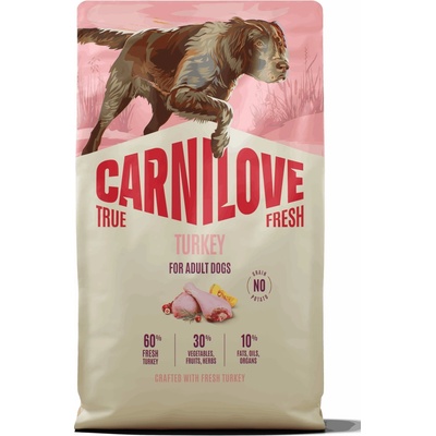 Carnilove True Fresh Dog Turkey for Adult All Breeds 4 kg