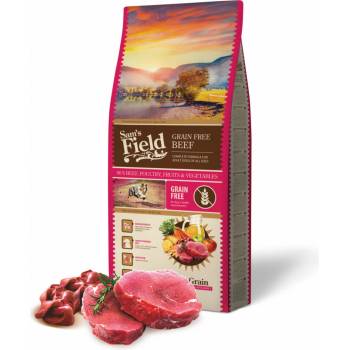 Sam's Field Grain Free Beef Angus superprémiové pre dospelých psov všetkých veľkostí a plemien 13 kg