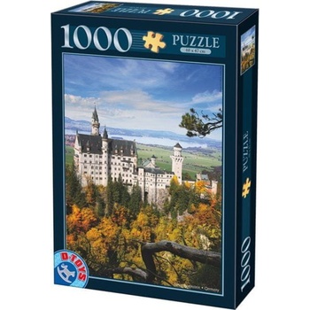 D-Toys Neuschwanstein Německo 1000 dielov