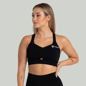 GymBeam STRIX Спортен сутиен Black XS