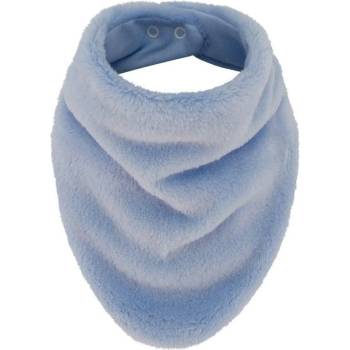 Esito šátek na krk Lara podšitý bavlnou modrá