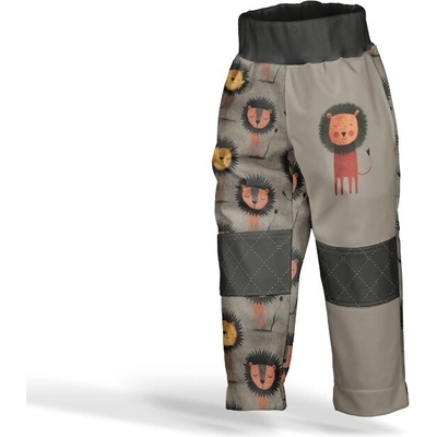 Takoy Panel se střihem 140 softshell kalhoty šťastný lvíček-NS-26471