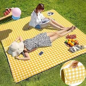 Picnic Blanket Сгъваемо одеяло за пикник, водоустойчива постелка за плаж, къмпинг и излети - Picnic Blanket