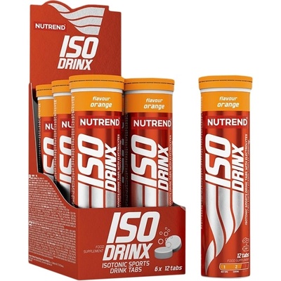 Nutrend ISODrinx Tablets [6 x 12 Таблетки] Портокал