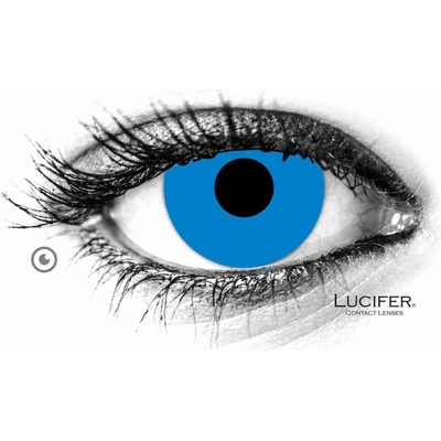 Lucifer Crazy šošovky - nedioptrické - EXPLOSION BLUE 2 šošovky