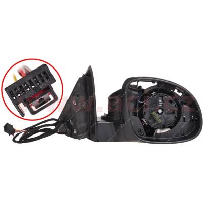 ACI 11/12- vnitřní část elektricky ovládaného a vyhřívaného zp. zrcátka (bez skla) ORIGINÁL, P 7607854Q
