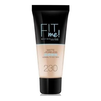 Maybelline Fit Me! Matte+Poreless matující make-up pro normální a mastnou pleť 230 30 ml