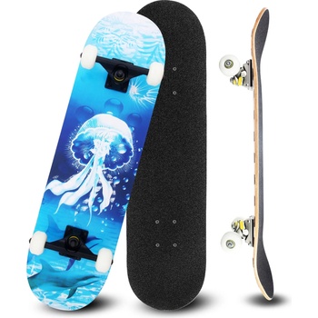 Image 1 of BodyFlex Скейтборд Bodyflex, от 8-слоен клен, 79x20см