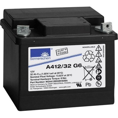 GNB Sonnenschein A412/32 G6 NGA4120032HS0BA 12 V 32 Ah