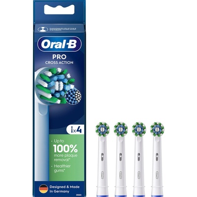 Oral-B Cross Action Електрическа четка за зъби със сменяема глава 4бр (10PO010442)