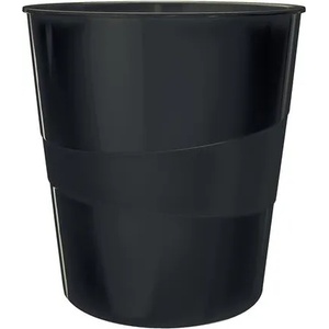 LEITZ Кошница за хартия, 15 литра, LEITZ "Recycle", черна 53280095 (53280095)
