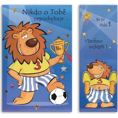 Přání srdečné pro muže Fotbalistovi