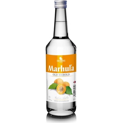 Old Herold Chalupárska Marhuľa 35% 0,5 l (čistá fľaša)