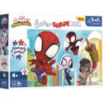 Trefl Puzzle Super Shape XXL Спайди и неговите невероятни приятели 60 части (50012)