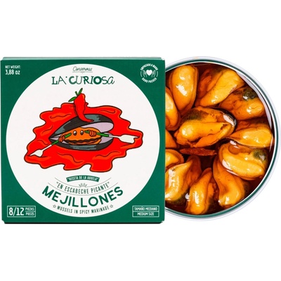 La Curiosa Mušle z galicijské Ríy Arousy v marinádě 110 g