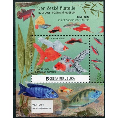 Česká pošta (2025) A ** (VZ AR 194) - Česká republika - Den české filatelie, Klub Filatelie