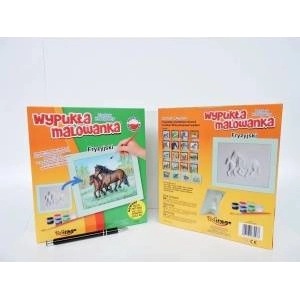 Mirage Hobby Convex Painting Horses - Frisian