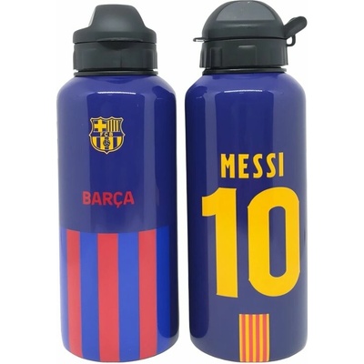 Fan-shop Fľaša BARCELONA FC alu Messi 400 ml