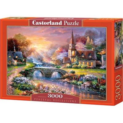 Castorland KOSTELÍK S MOSTEM 3000 dílků