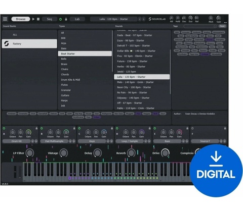Initial Audio SourceLab (Digitální produkt)