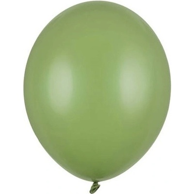 PartyDeco Balónky latexové pastelové rozmarýnově zelené 23 cm