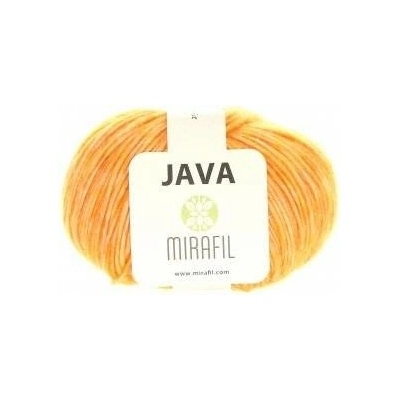 Mirafil Příze Java 071 - oranžová melange