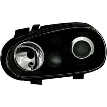 Depo Кристални фарове golf iv r32 - черни